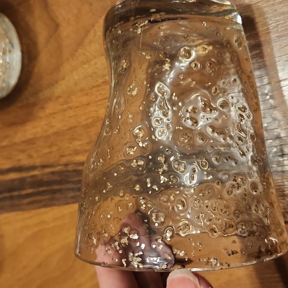 Anthropologie Theia Gold Flecked Hand Blown Glass Tumblers, Set Of Four - Picture 14 of 17